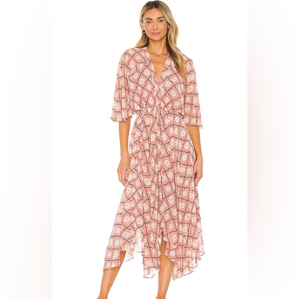ALEXIS Venla Dress in Blush Medallion SIZE XS